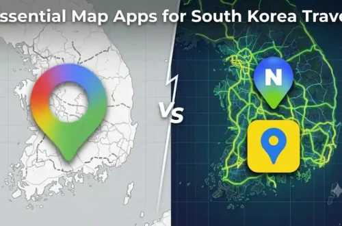 google maps naver map kakao map
