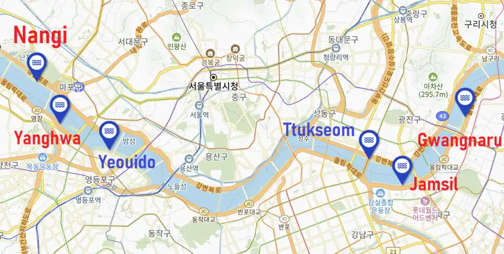 Han River Swimming Pools